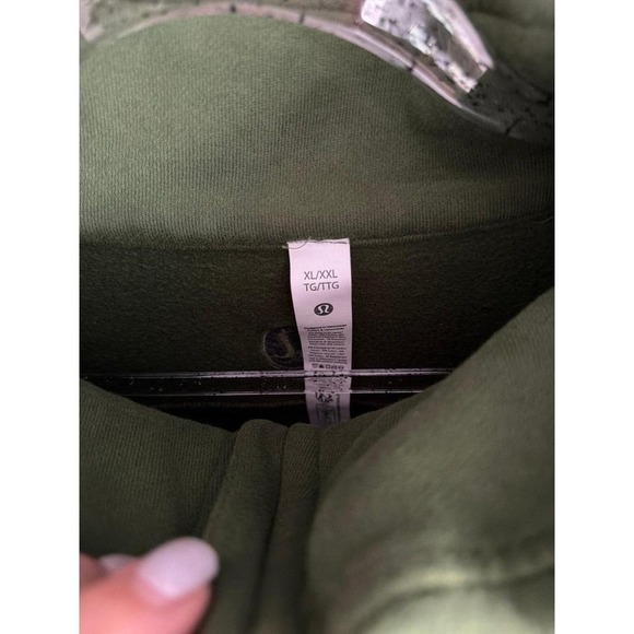 Lululemon Scuba Oversized Funnel-Neck Half Zip *Long
Rainforest Green / Gold xxl - Picture 3 of 4